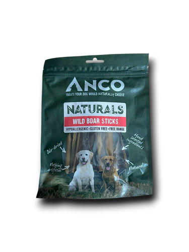 Anco Training Naturals Wild Boar Stick Pack Dog Treats