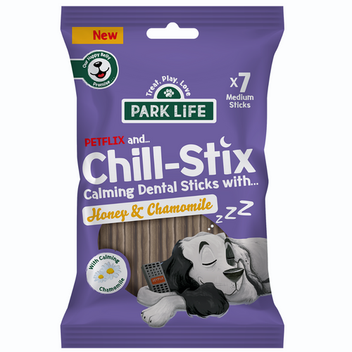 Parklife Chill-Stix Honey & Chamomile Dog Dental Chew