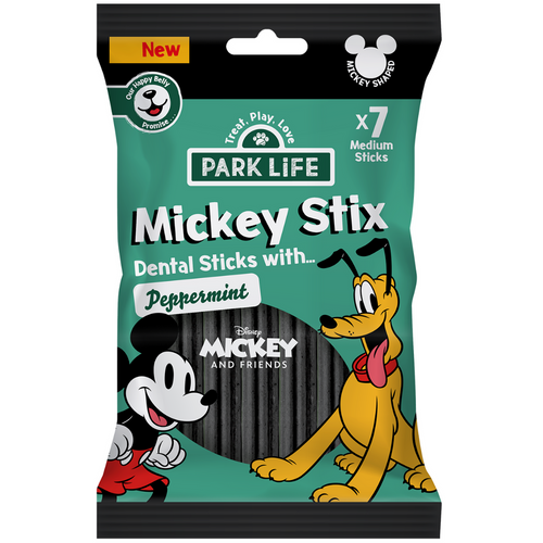Parklife Mickey Stix Peppermint Dog Dental Chew