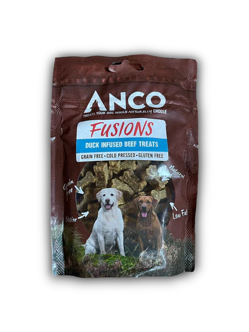 Anco Training Dog Treats Duck & Beef Fusions Happy Tails