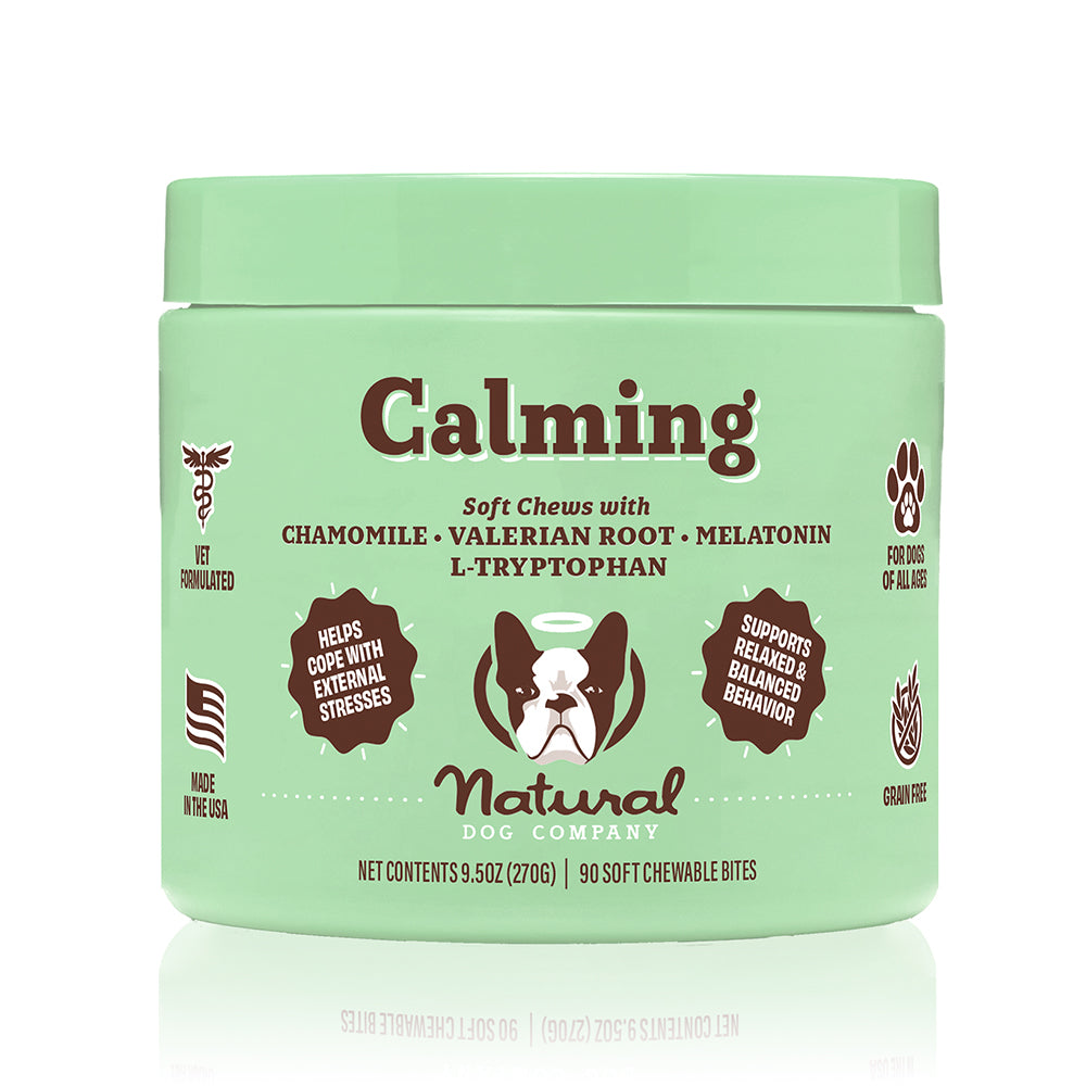 Natural Dog Company Calming Supplements Happy Tails