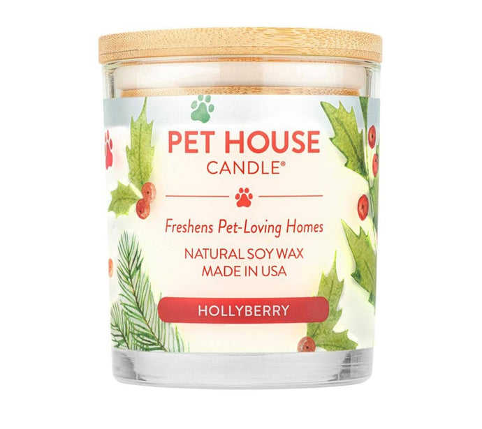 Pet House Candles & Wax Melts- Hollyberry