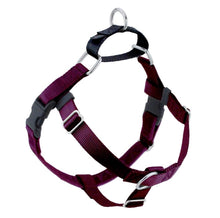2 Hounds - Burgundy Freedom "No Pull" Dog Harness  & Leads