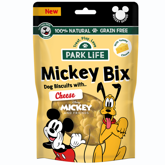 Parklife Mickey Cheese Bix Dog Treat