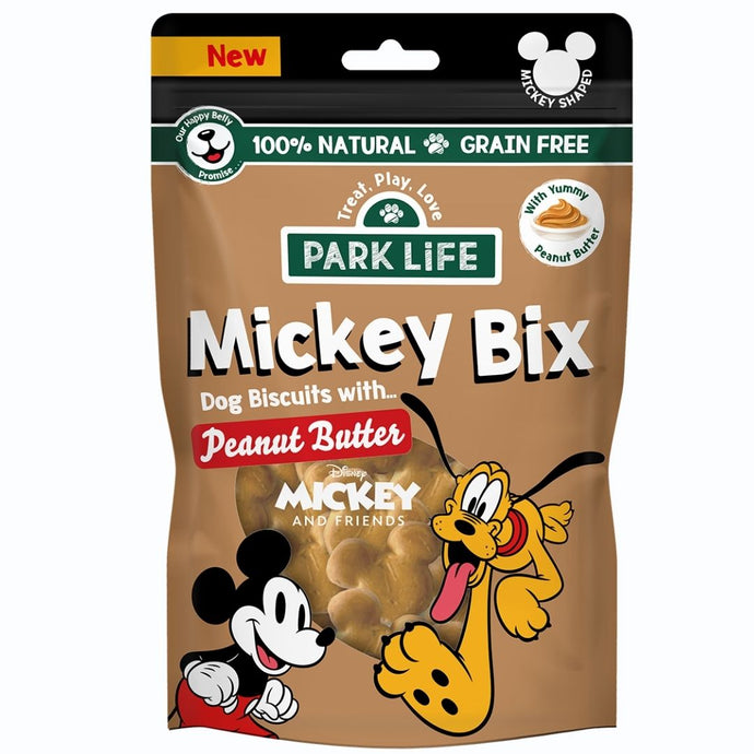 Park Life Mickey Peanut Butter Bix Dog Treat