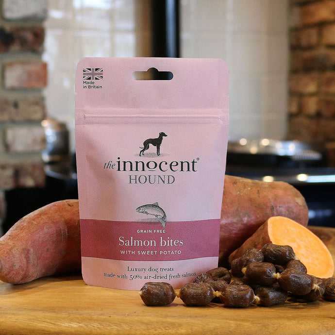 The Innocent Hound Salmon Bites with Sweet Potato Dog Treats