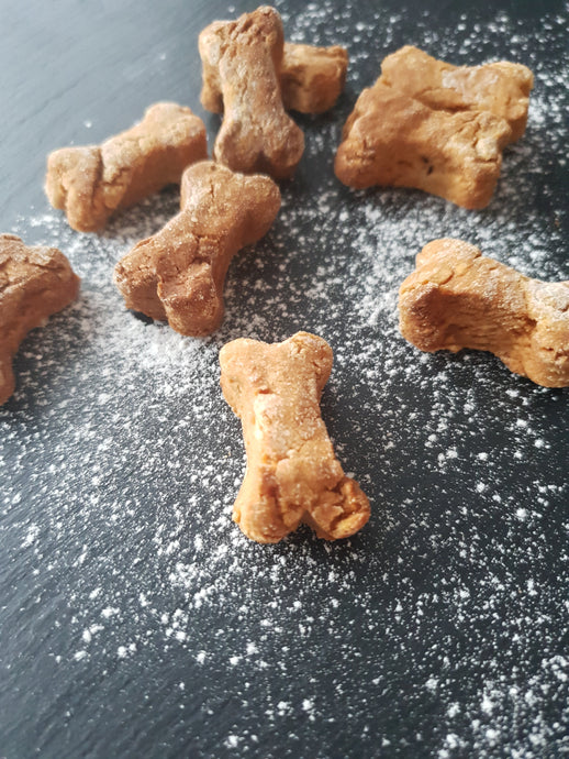 Happy Tails Barkery Mini Dog Treats-Peanut Butter