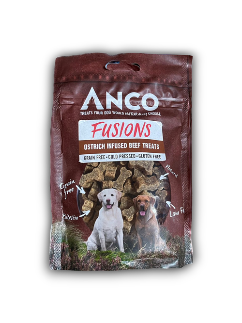Anco Training Dog Treats- Ostritch & Beef Fusions