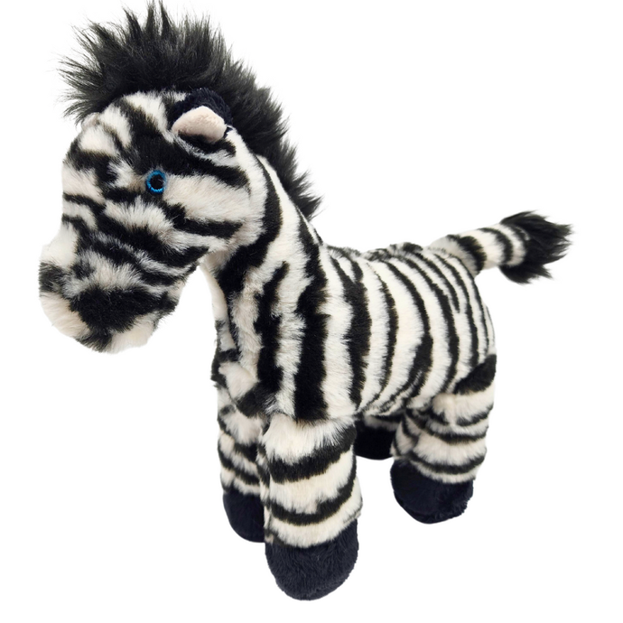 Fluff & Tuff Bobby Zebra Plush Dog Toy