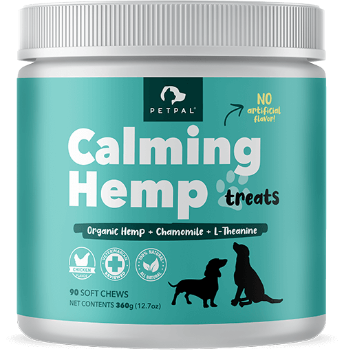 Petpal Calming Hemp Dog Treat Supplement