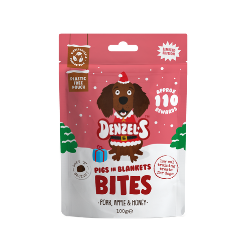 Denzels Christmas Pigs in Blankets Dog Treats
