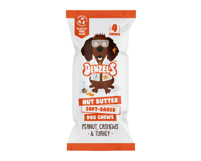 Denzels Chews Dog Treats- Nut Butter Soft Baked Chews