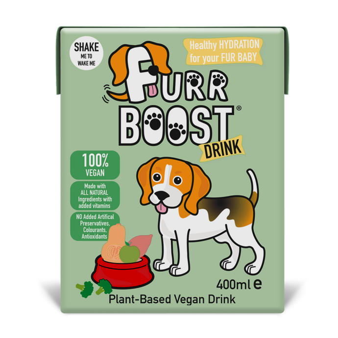 Furrboost Vegan Plant Based Carton-Hydration Dog Drink