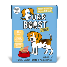 Furrboost Pork, Sweet Potato & Apple Carton-Hydration Dog Drink