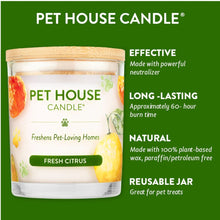 Pet House Candles & Wax Melts- Fresh Citrus