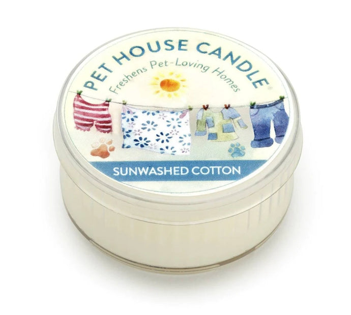 Pet House Candles & Wax Melts- Sunwashed Cotton