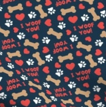 Happy Tails Dog Valentines Bandana-I Woof You