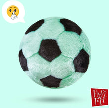 Fluff & Tuff Squeakerless Ball Plush Dog Toy
