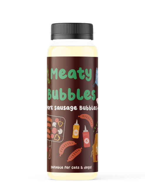 Meaty Bubbles Pork Sausage Dog Bubbles