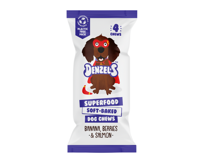 Denzels Chews Dog Treats- Superfood Soft Baked Chews