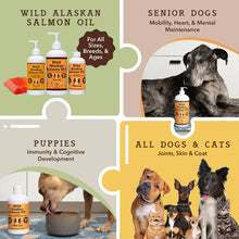 Natural Dog Company Wild Alaskan Salmon Oil Dog Supplement