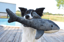 Fluff & Tuff Mac Shark Plush Dog Toy