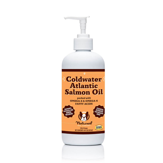 Natural Dog Company Cold Water Atlantic Salmon Oil Dog Supplement
