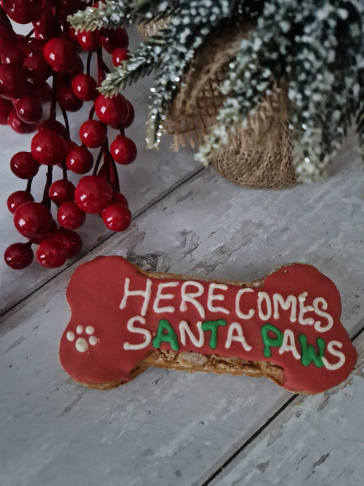 Happy Tails Barkery Christmas Themed Bone Dog Treats