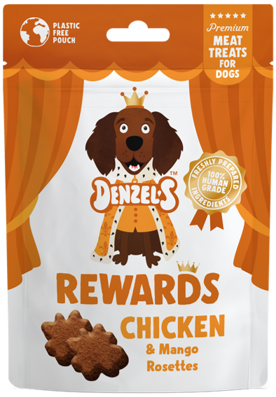 Denzels Chicken &  Mango Rewards Dog Treat