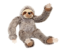 Fluff & Tuff Tico Sloth Plush Dog Toy