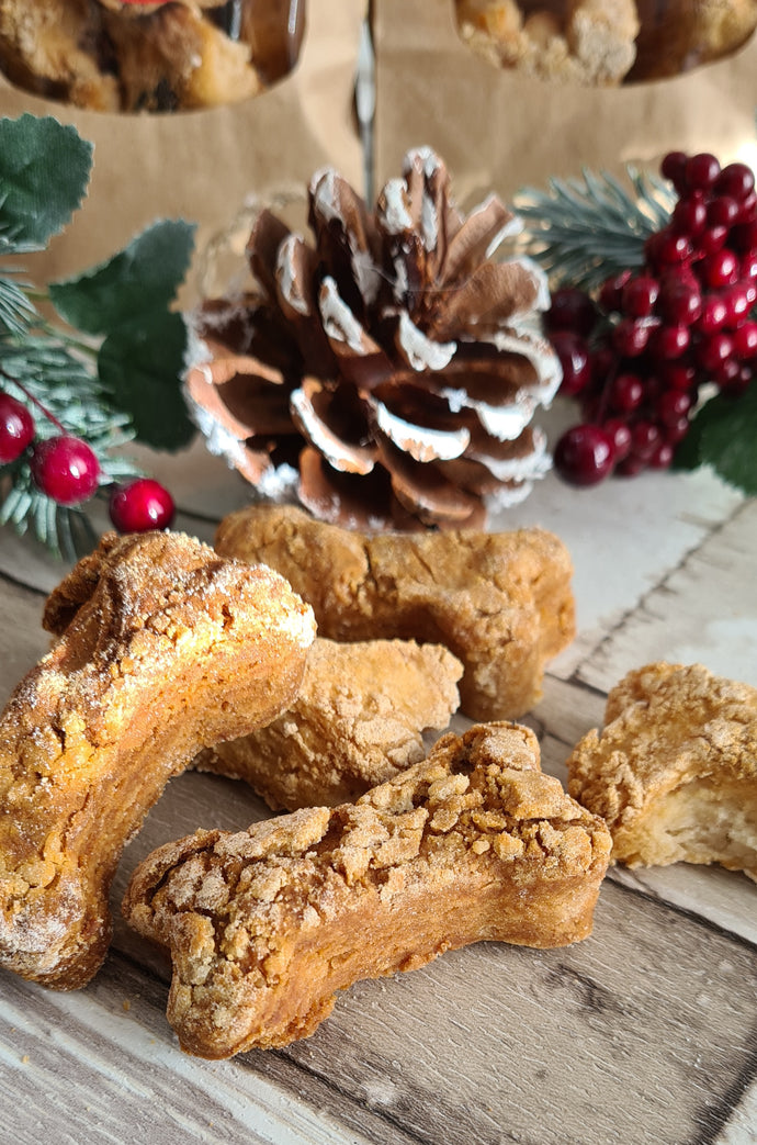 Happy Tails Barkery Festive treats- Santas Cookies