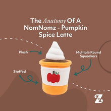 Zippy Paws Nom Nomz Pumpkin Spice Latte Toy