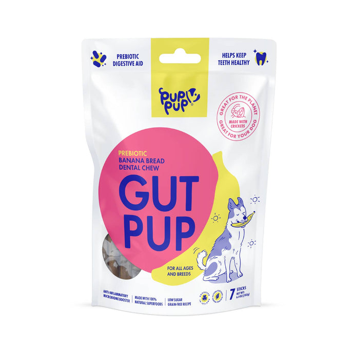 Gut Pup - Prebiotic Banana Bread Dental Chew