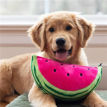 Lulubelles Power Plush Watermelon Dog Toy