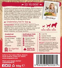 Soopa Cranberry & Sweet Potato Healthy Bites Dog Treats