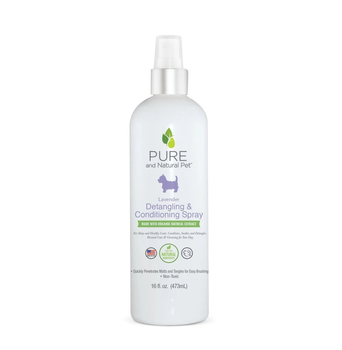 PURE AND NATURAL PET Detangling & Conditioning Spray 16OZ