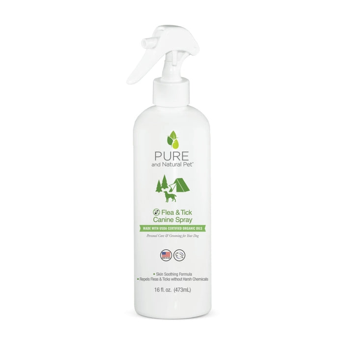PURE AND NATURAL PET FLEA & TICK LEAVE IN SPRAY