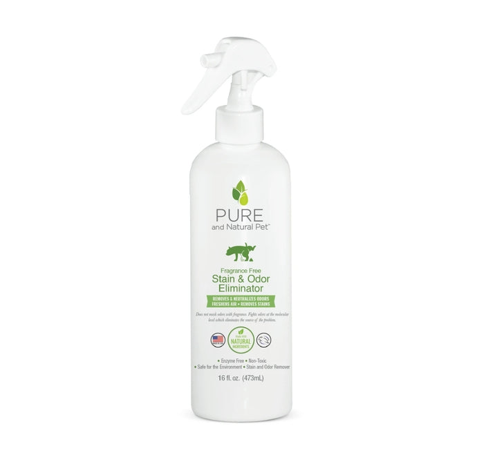 PURE AND NATURAL PET STAIN & ODOR ELIMINATOR (FRAGRANCE FREE)