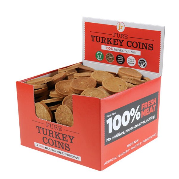 Jr Pet Turkey Coins Dog Treats