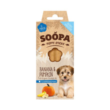 Soopa Puppy Banana & Pumpkin Dental Sticks Dog Chew
