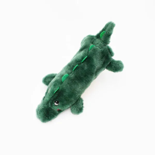 Zippypaws Bottle Crusherz - Alligator Dog Toy