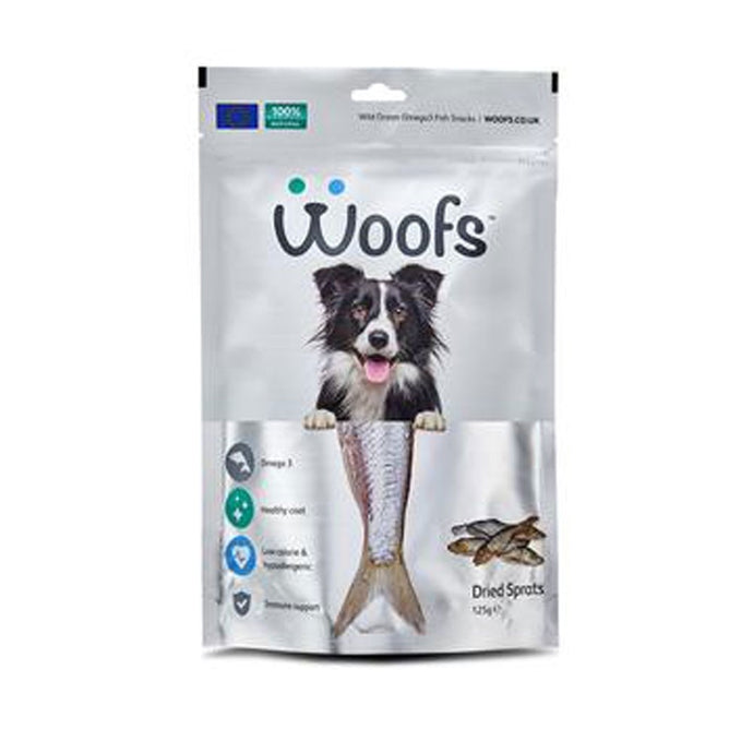 woofs dried sparats dog treats