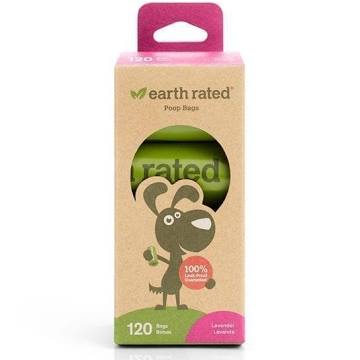 Earth Rated Eco Friendly Dog Poo Bags 8 Rolls