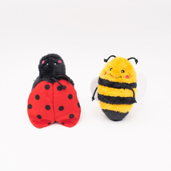 Zippypaws Crinkle Ladybug & Bee (2 Pack)
